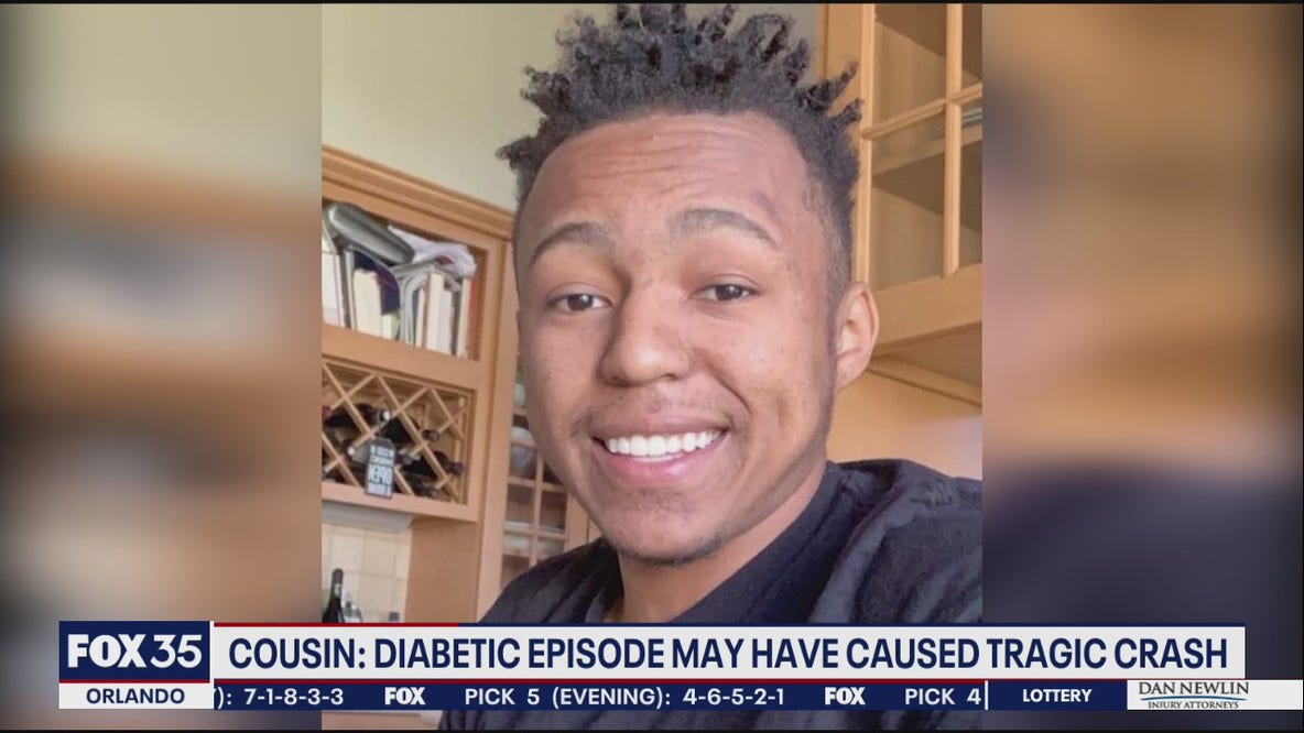 Cousin: Diabetic episode may have caused tragic crash